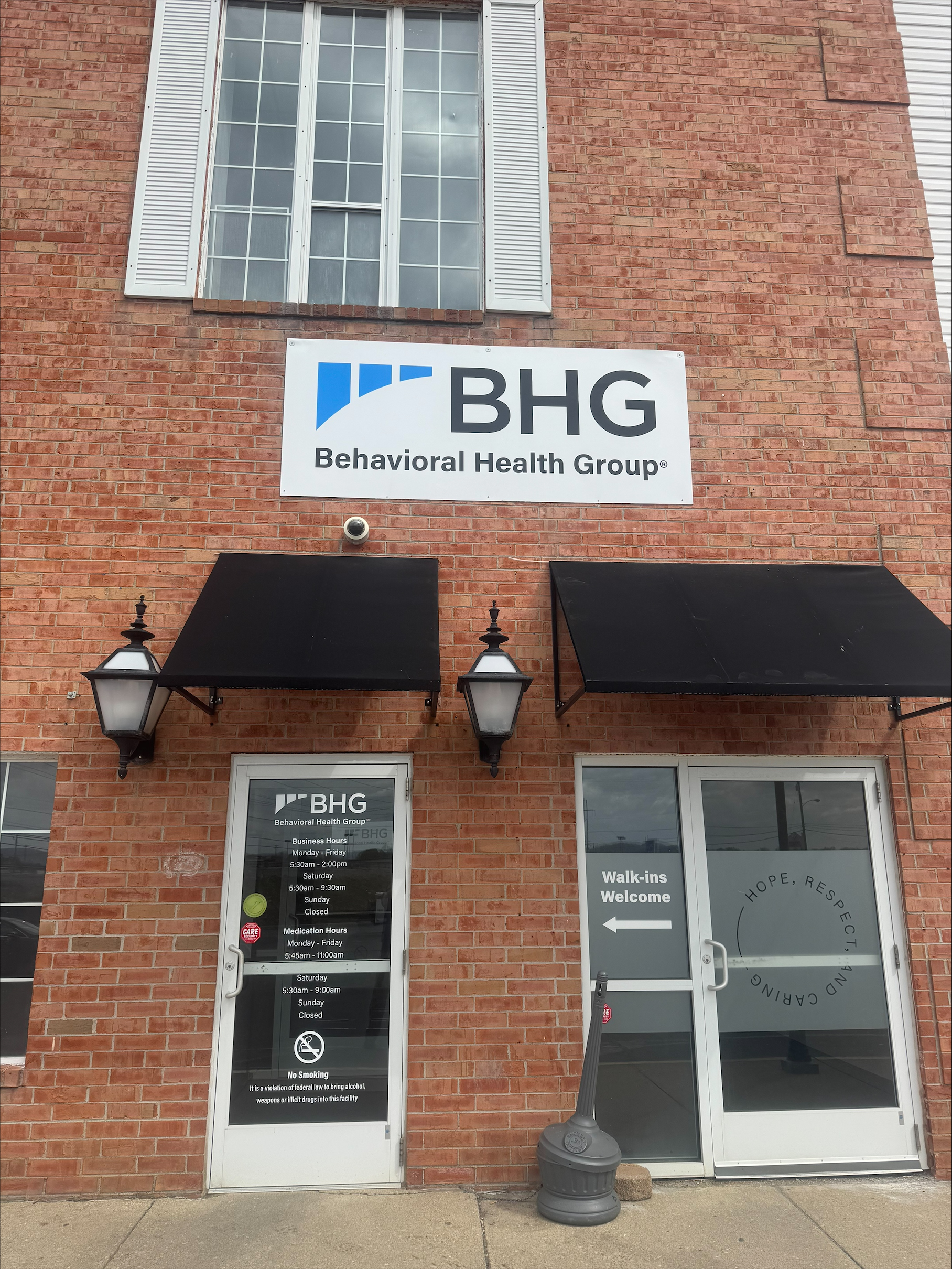 Entrance to BHG Corbin Treatment Center building