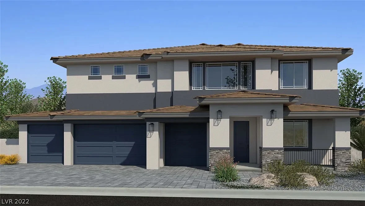Exterior of a modern two-story residential-style behavioral health facility in Las Vegas
