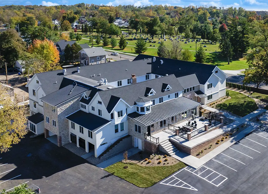 Ariel photo of rehab facility