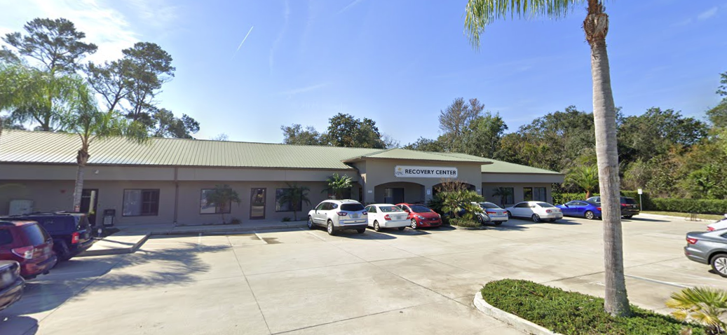 Recovery center exterior with parking lot