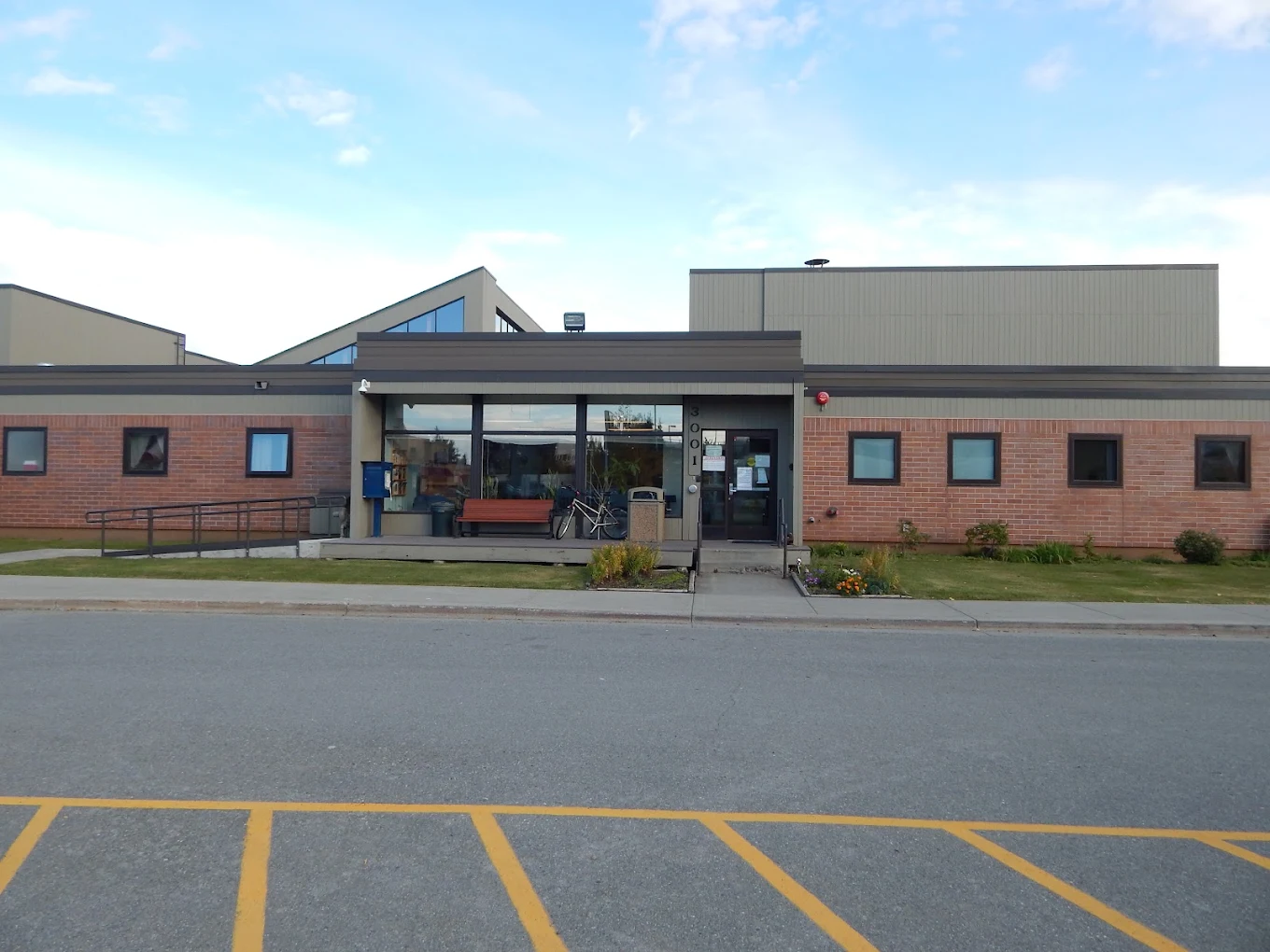 Exterior of Alaska VA Healthcare System facility in Anchorage