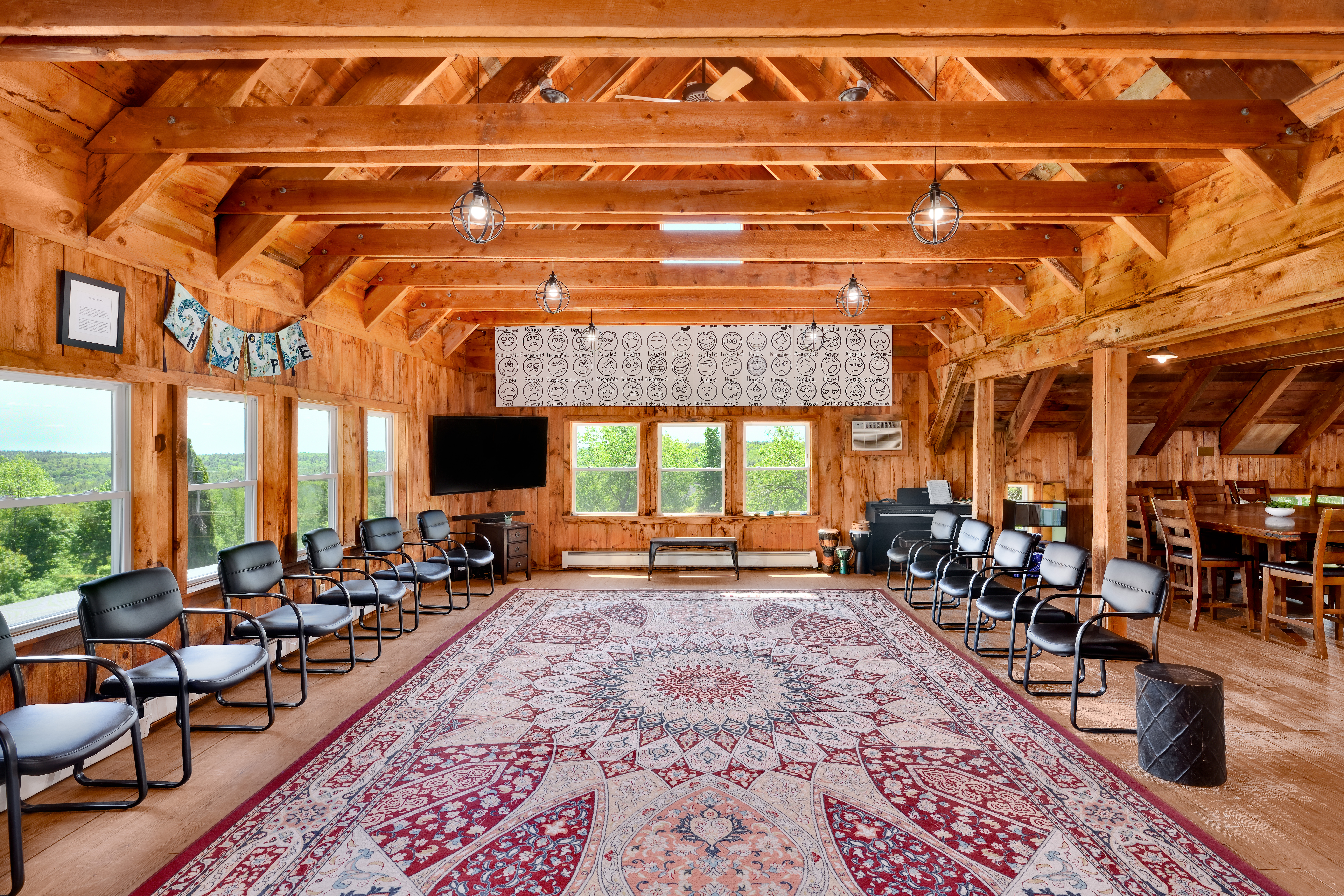 Spring Hill Recovery Center Ashby  group counseling room