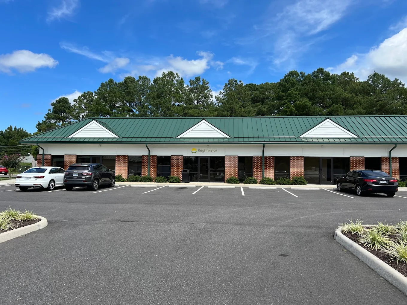 BrightView Prince George building and parking lot