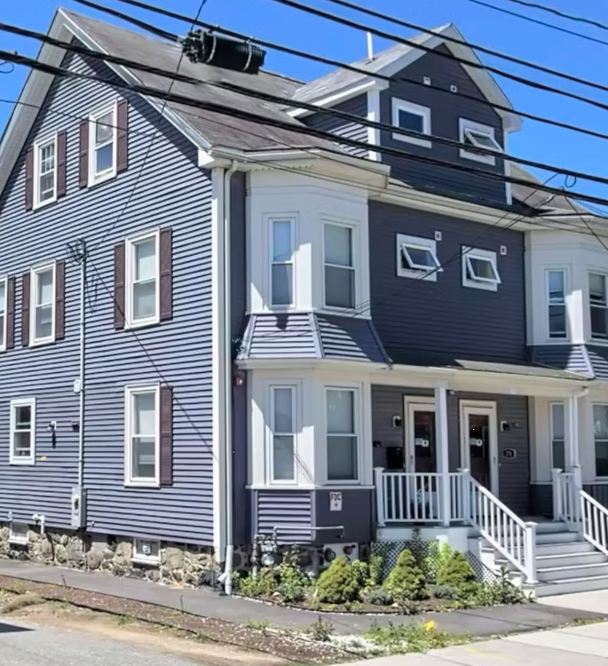 Exterior view of the River House residential treatment building