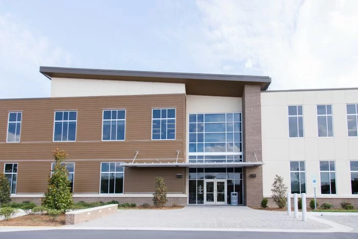 Main entrance of Wilmington Treatment Center