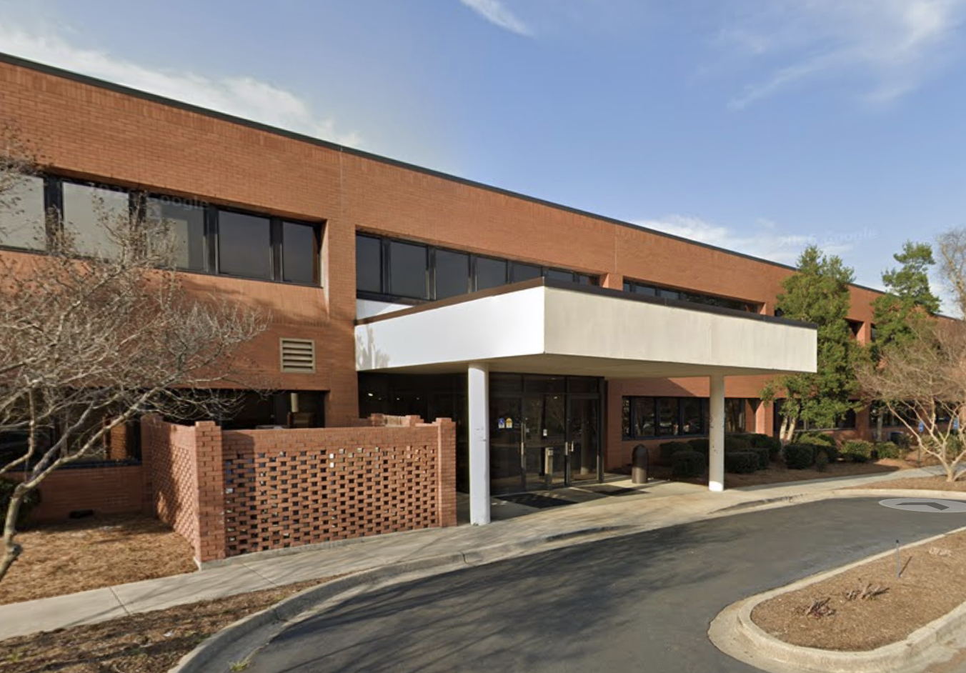 Brick exterior of BHG Aiken Treatment Center entrance