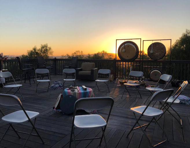 Roots Through Recovery Long Beach Outdoor Common Area