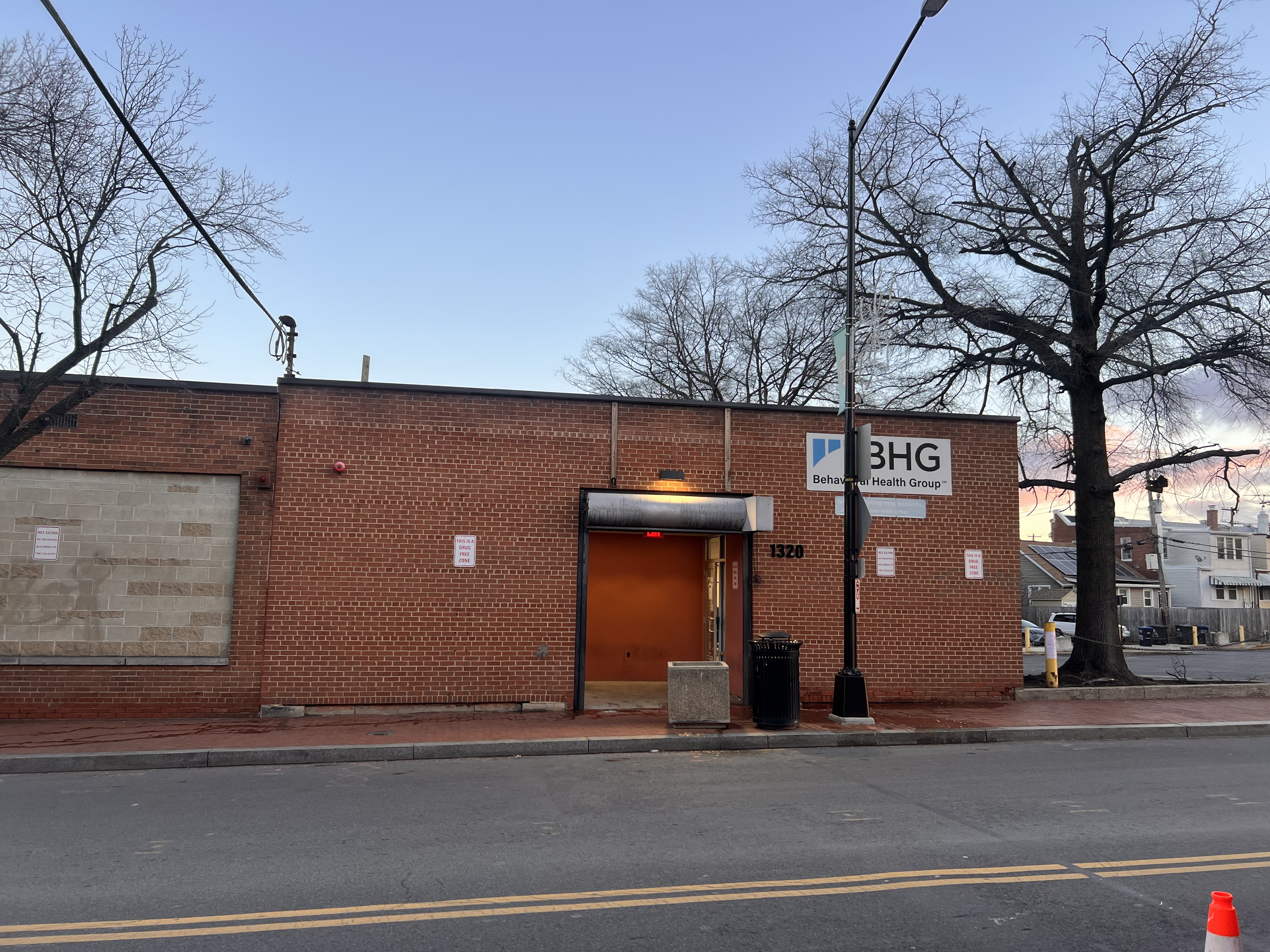 Exterior of BHG Washington DC Treatment Center building