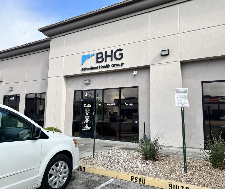 Main entrance to BHG Cheyenne Treatment Center