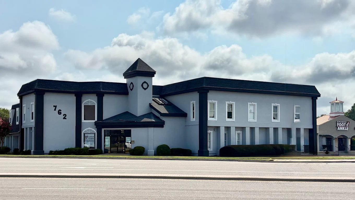 Master Center facility exterior viewed from across the street