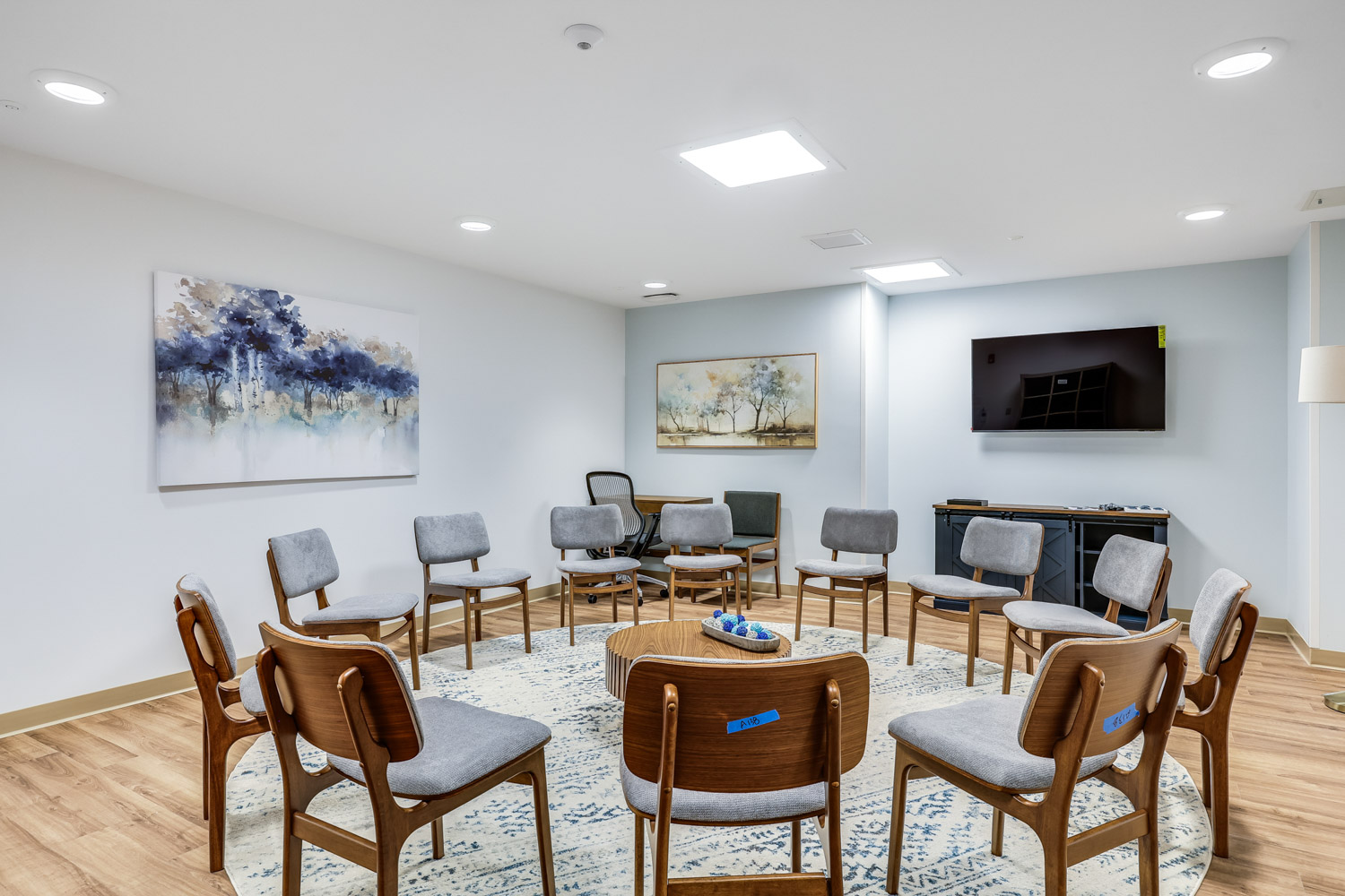 Group Therapy Room Newport Academy Bourne