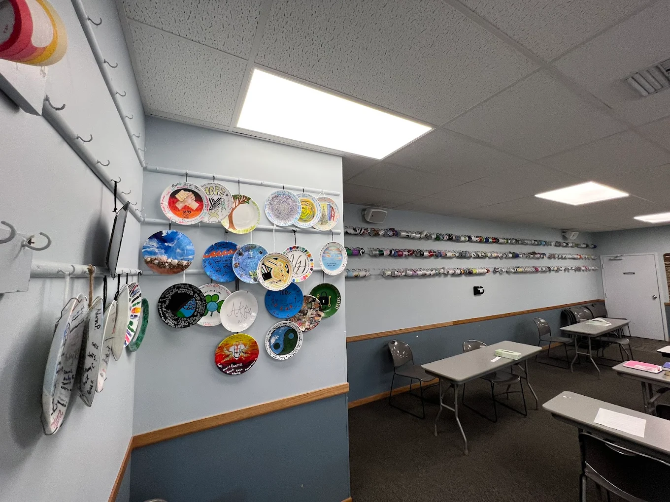 Classroom used for group therapy and recovery education