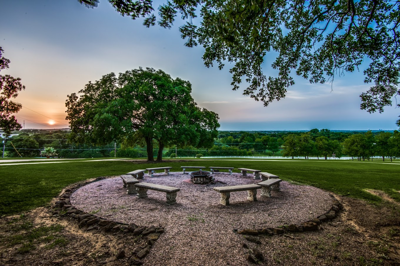 Sante Center For Healing Argyle Firepit
