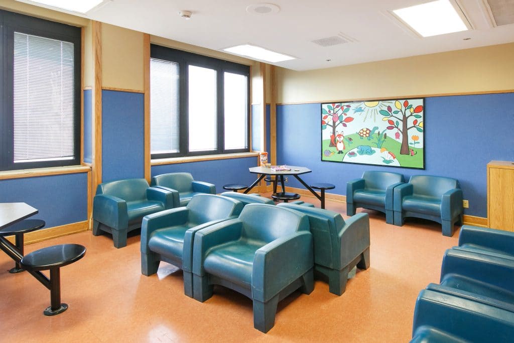 Uofl Child Adolescent Assessment Waiting Area