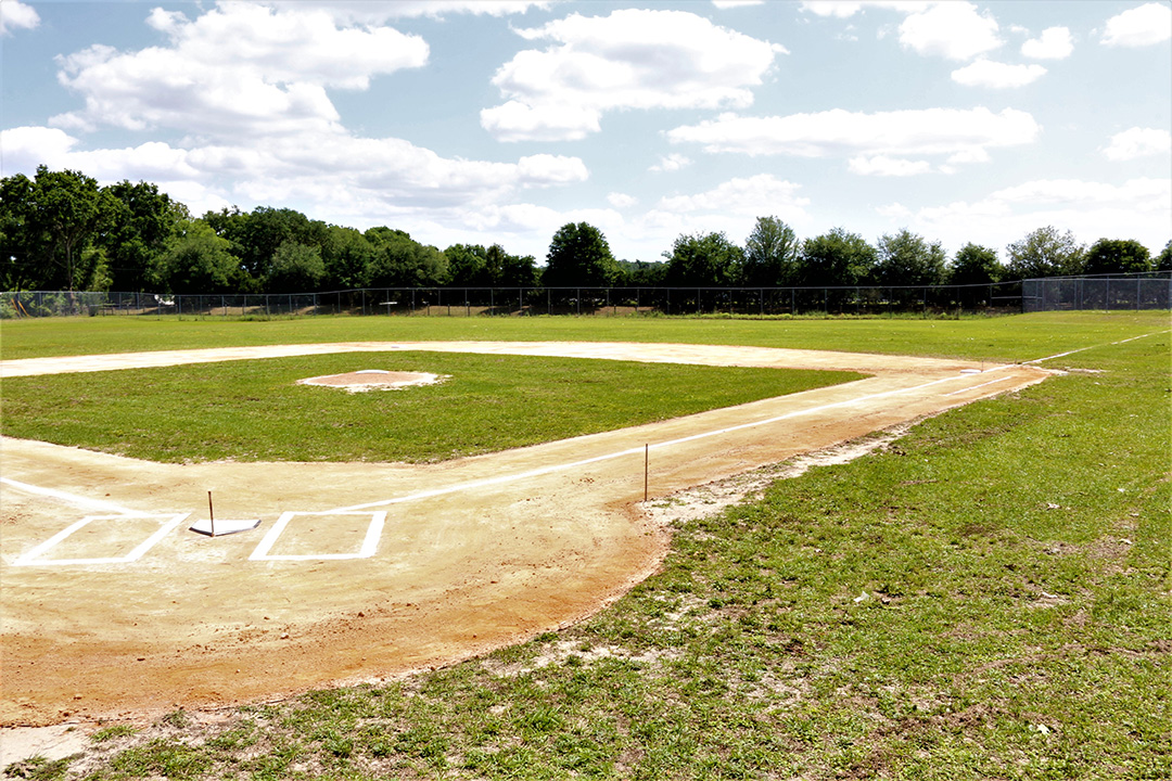 Baseball field at Phoenix House Florida residential campus