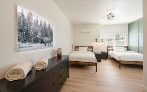 Shared bedroom at women’s residential treatment center