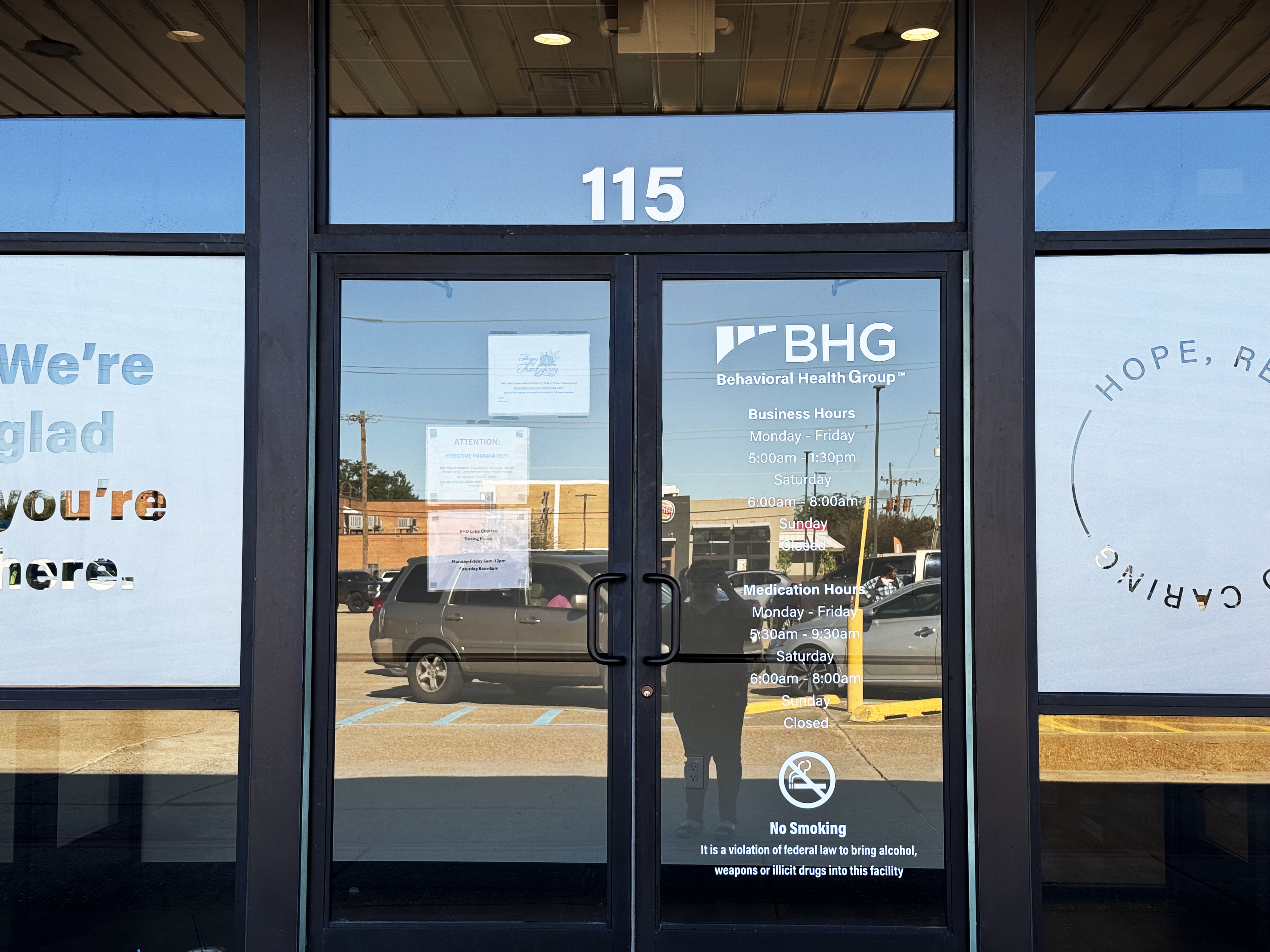 BHG Lake Charles LA Door Vinyl