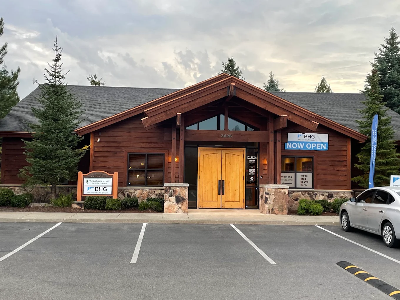 Exterior of BHG Coeur d'Alene Treatment Center building