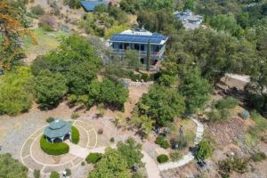Facility Overview surrounded by trees and hills