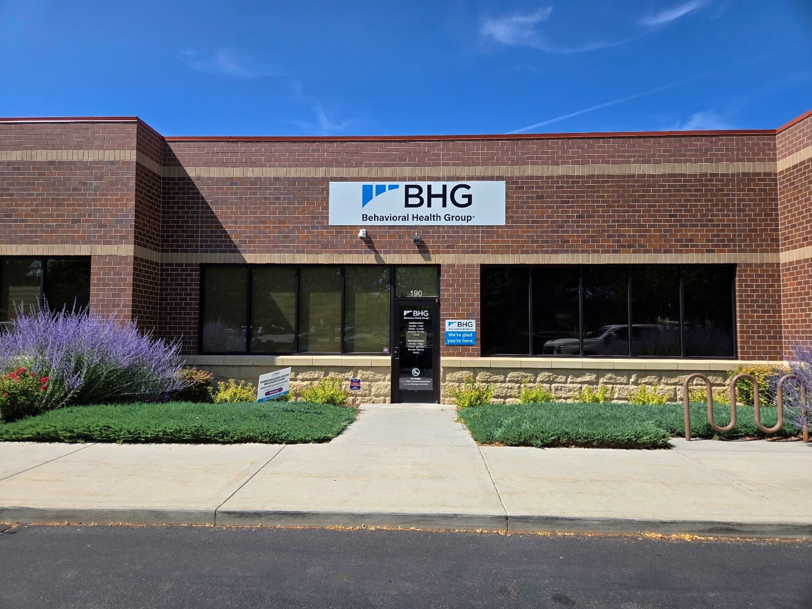 Exterior of BHG Meridian Treatment Center building