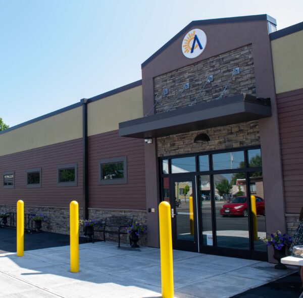 Exterior entrance of North Star Industries outpatient clinic in Watertown