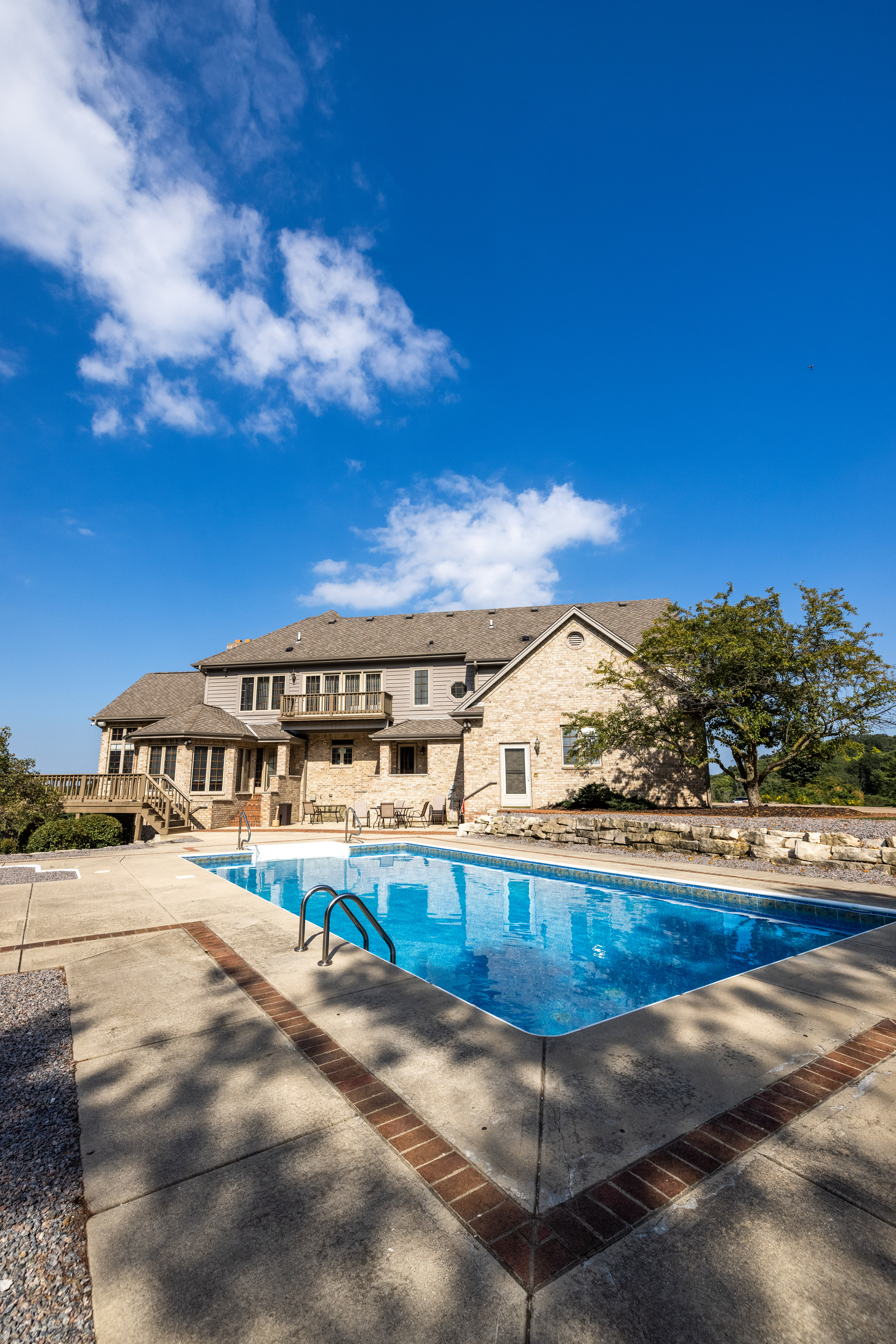 Pool at the manor